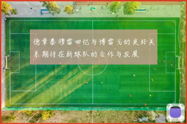 德章泰穆雷回忆与博雷戈的良好关系期待在新球队的合作与发展